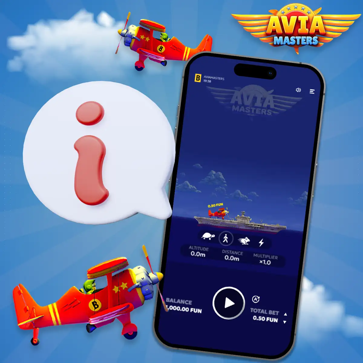 Information about Avia Master mobile application