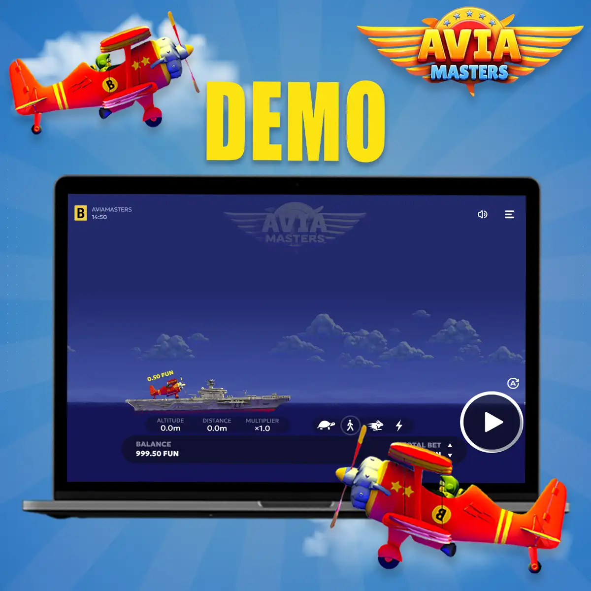 Information about Avia Master demo mode