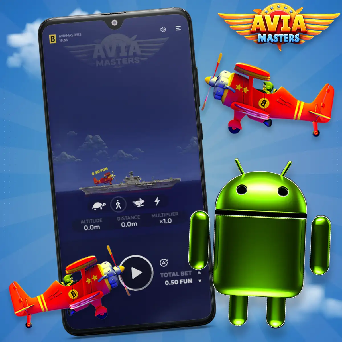 How to download Avia Master game mobile app on Android?