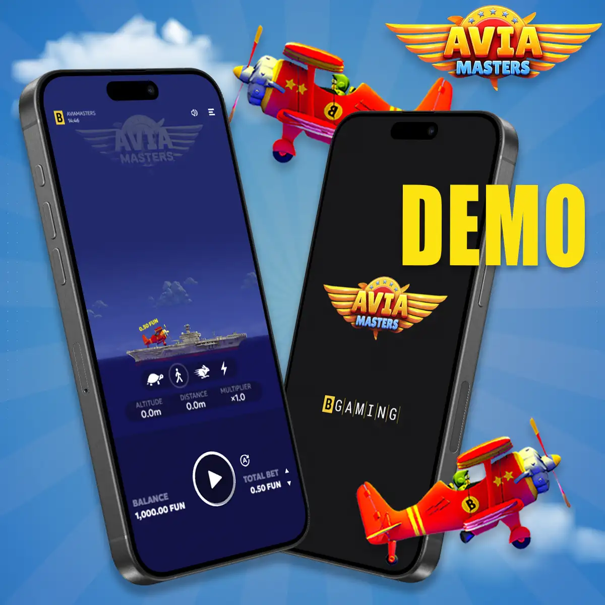 Information about the demo mode in Aviamasters